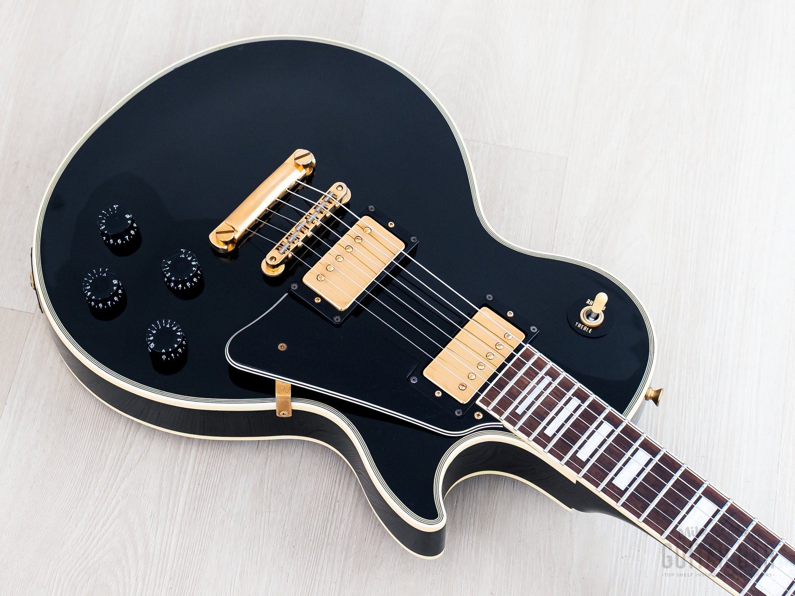 1995 Orville Les Paul Custom Black Beauty LPC-75 Gibson-Licensed, Japan Terada
