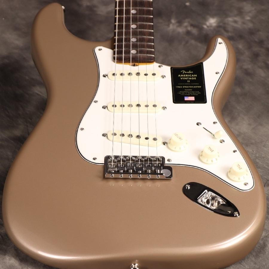 Fender / American Vintage II 1965 Stratocaster Round-Lam Shoreline Gold