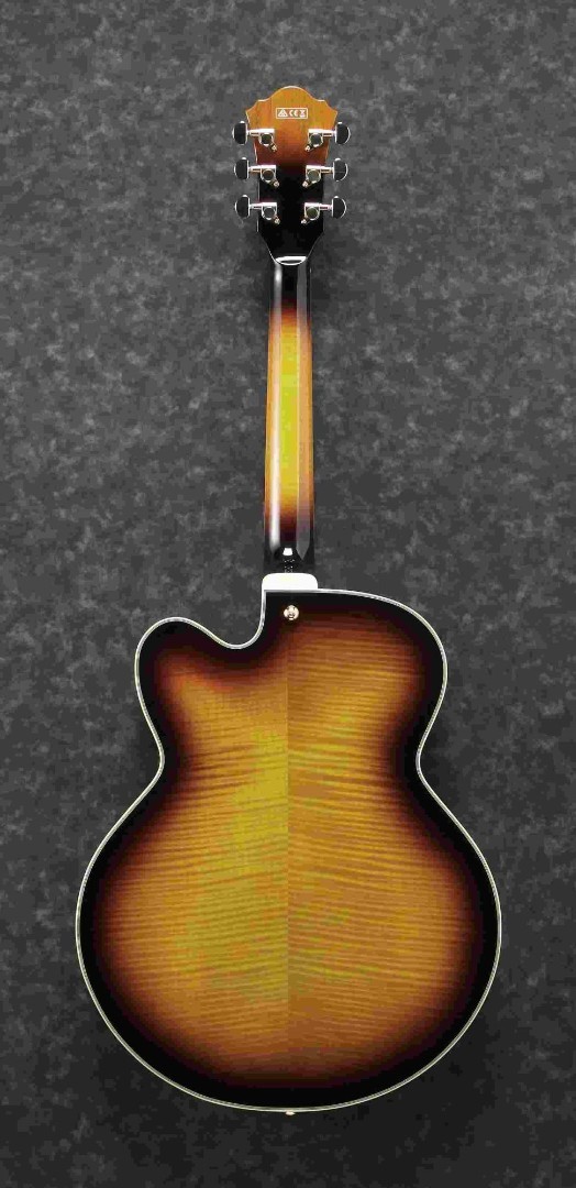 Ibanez AF95FMAYS AF Artcore Series Hollow Body Electric Guitar, Yellow Sunburst