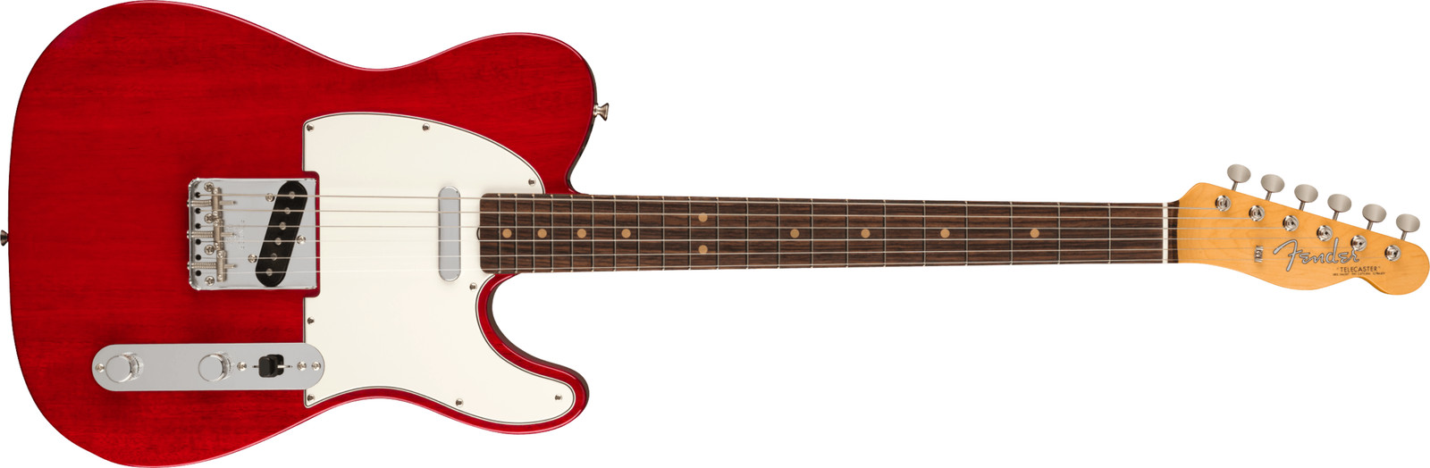 Fender American Vintage II 1963 Telecaster Rosewood Crimson Red Transparent