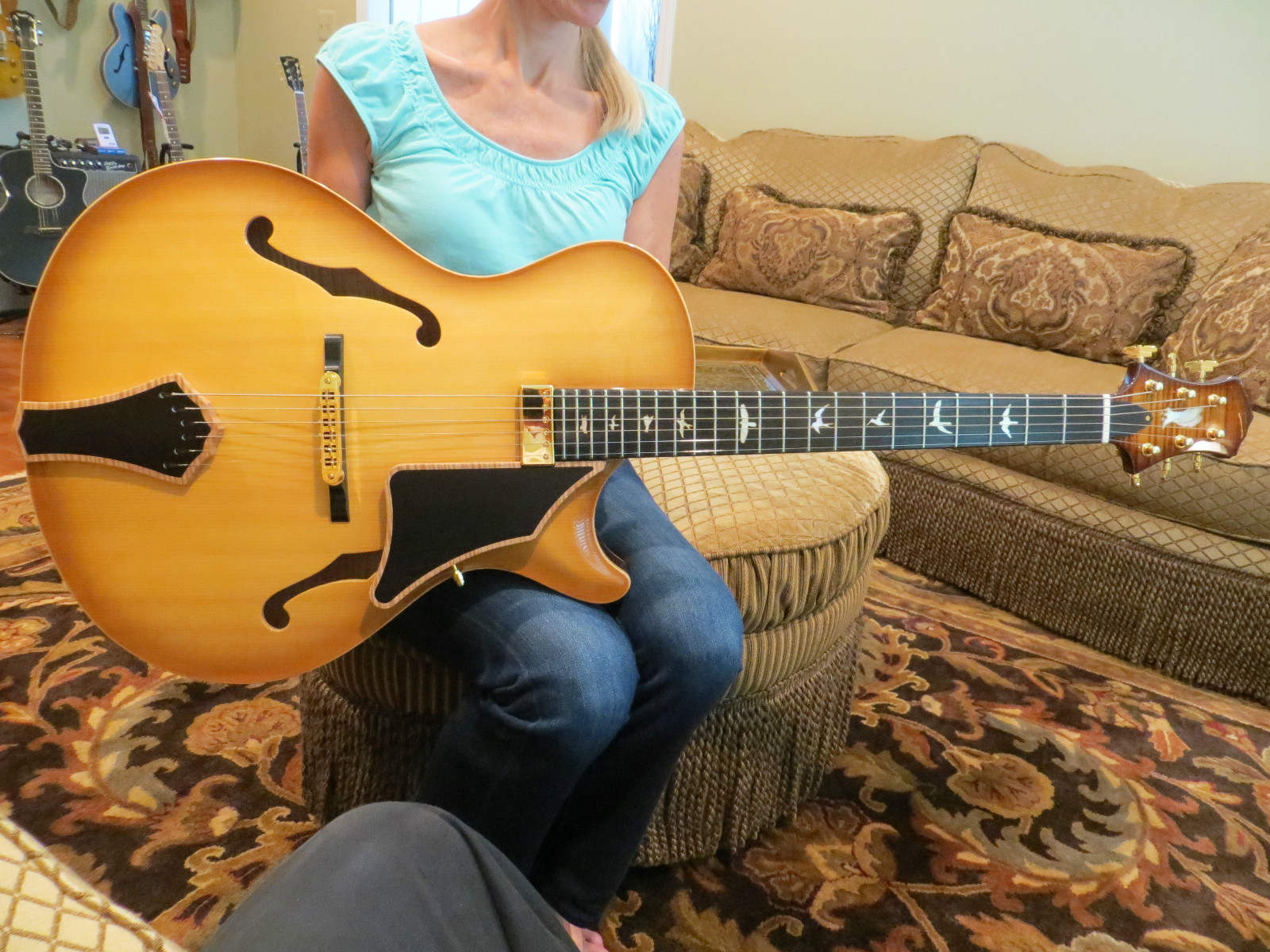Prs Private Stock SC-J Archtop Semi Hollow Johnny Smith Float Bridge KNAGGS SCJ