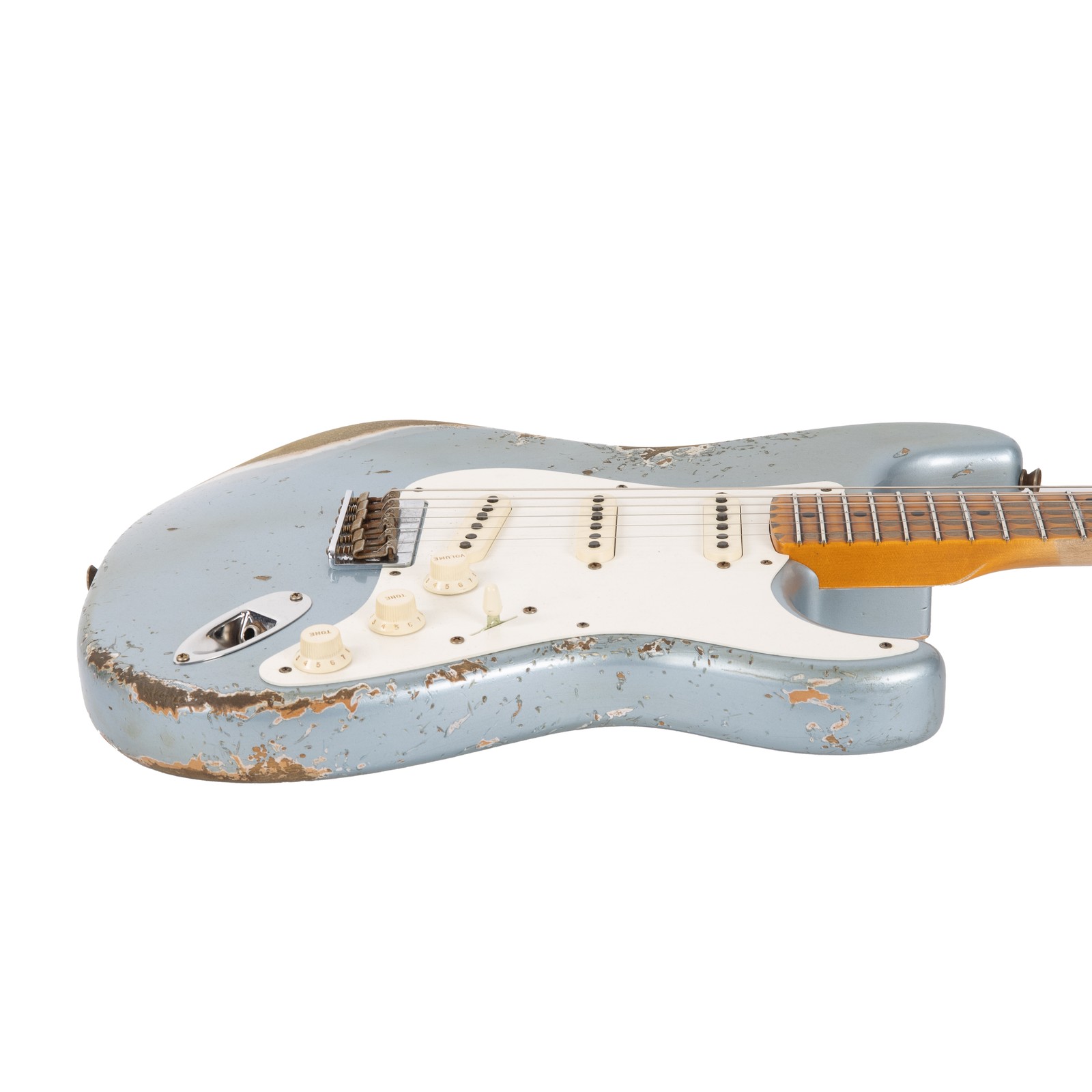 Fender Custom Shop 1956 Hardtail Stratocaster Heavy Relic – Blue Ice Metallic