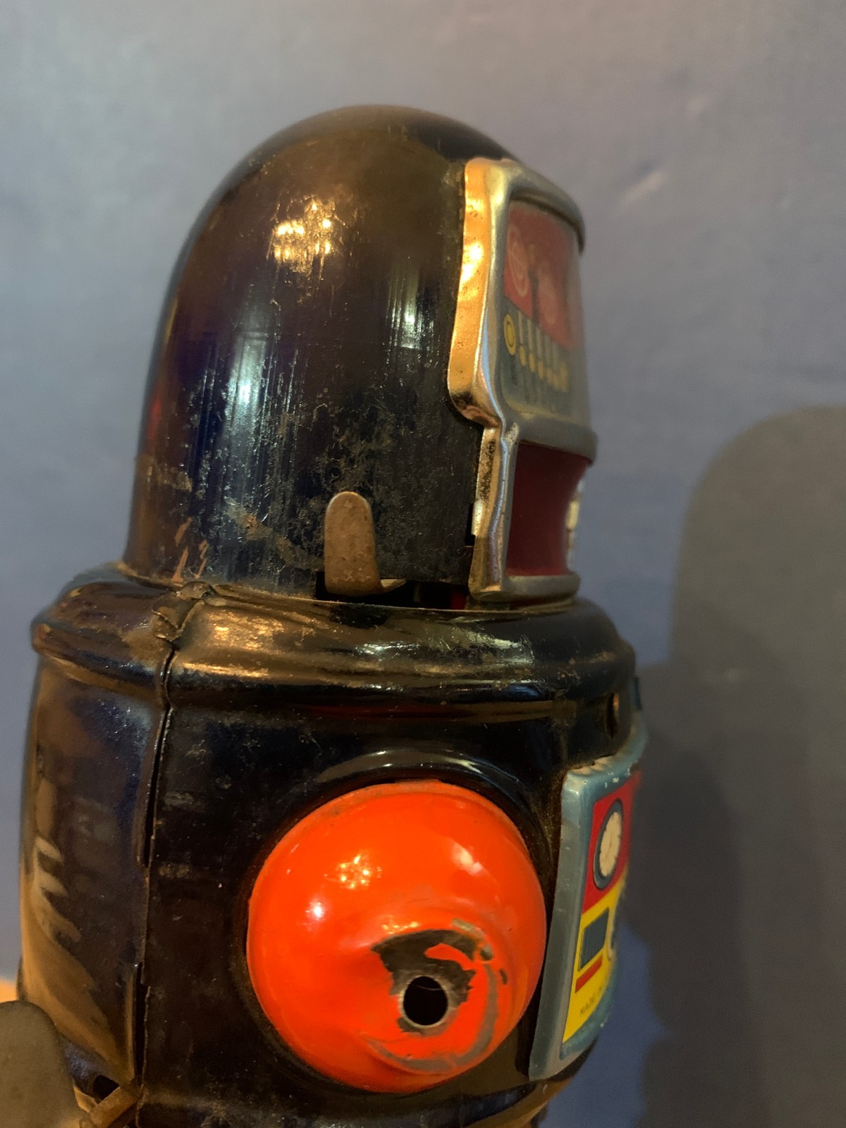 YONEZAWA ROBY THE ROBOT TIN TOY JAPAN 1960s VINTAGE ORIGINAL space toys robby