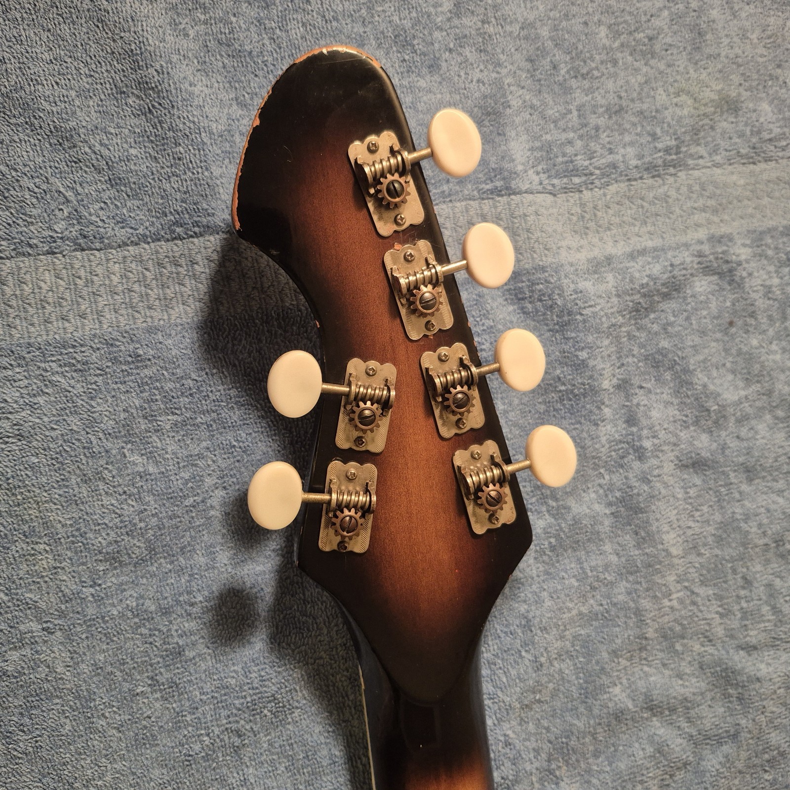 Vintage Teisco Decca Electric Guitar Mid 60’s Made In Japan Tulip Model DMI 201