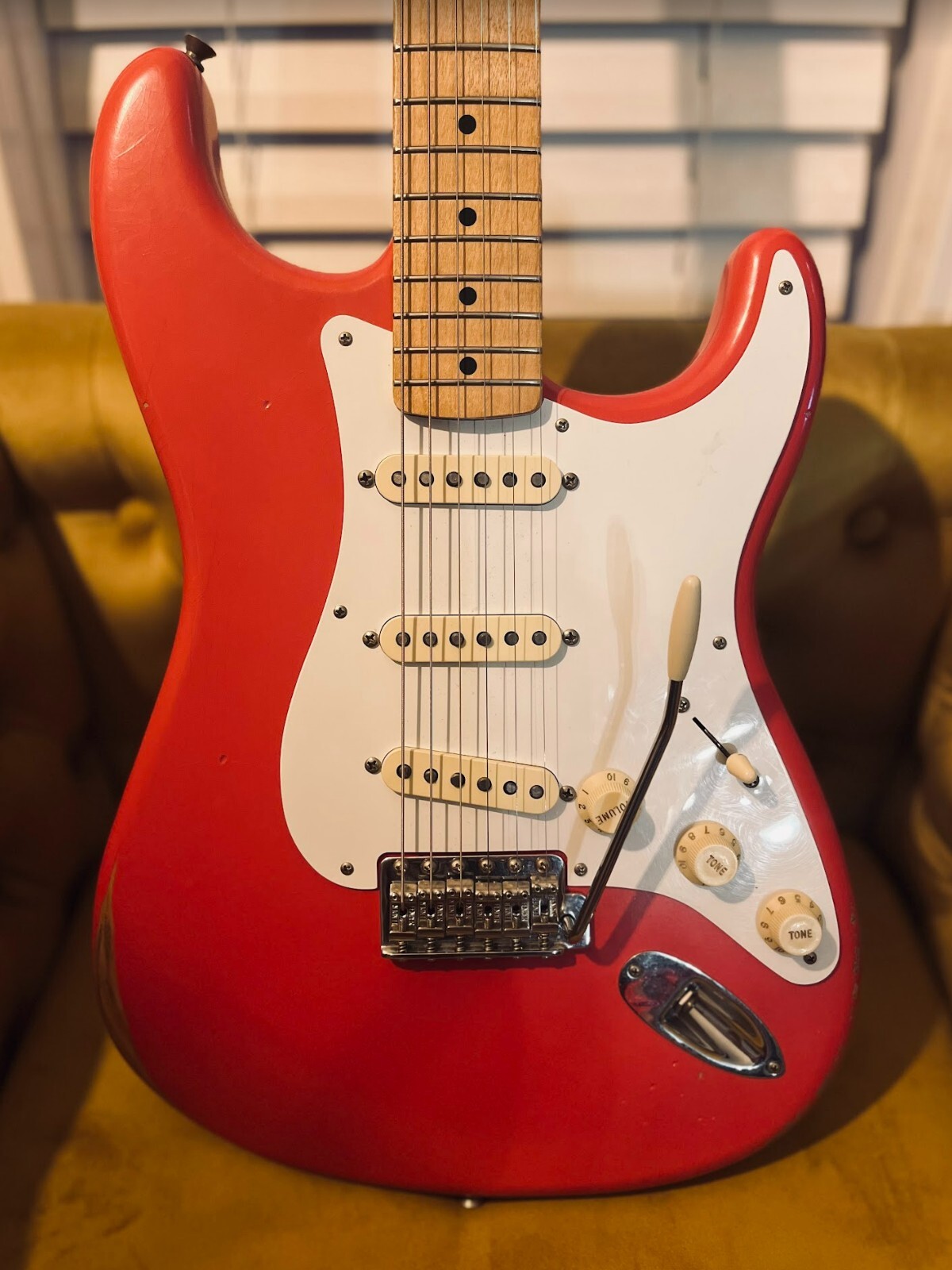 Fender Stratocaster Vintera 50’s Road Worn – Fiesta Red