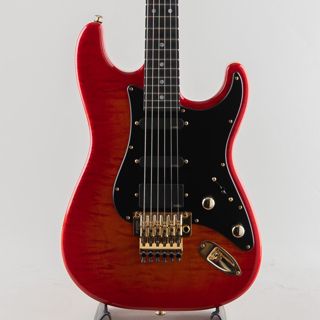 Suhr Custom Classic S Fireburst W/ 1Pc Quilt Maple Body/3A Roasted Birdseye Safe