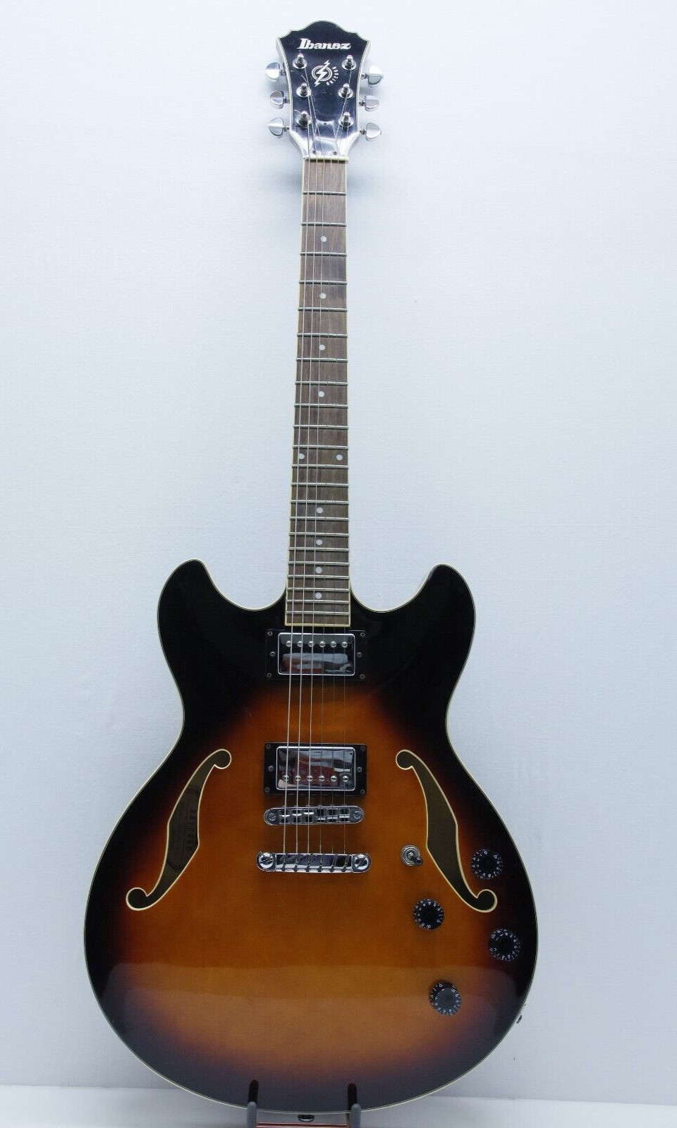 1997 Ibanez AS73-BS-12-01 – Semi Hollow Electric Guitar – Sunburst