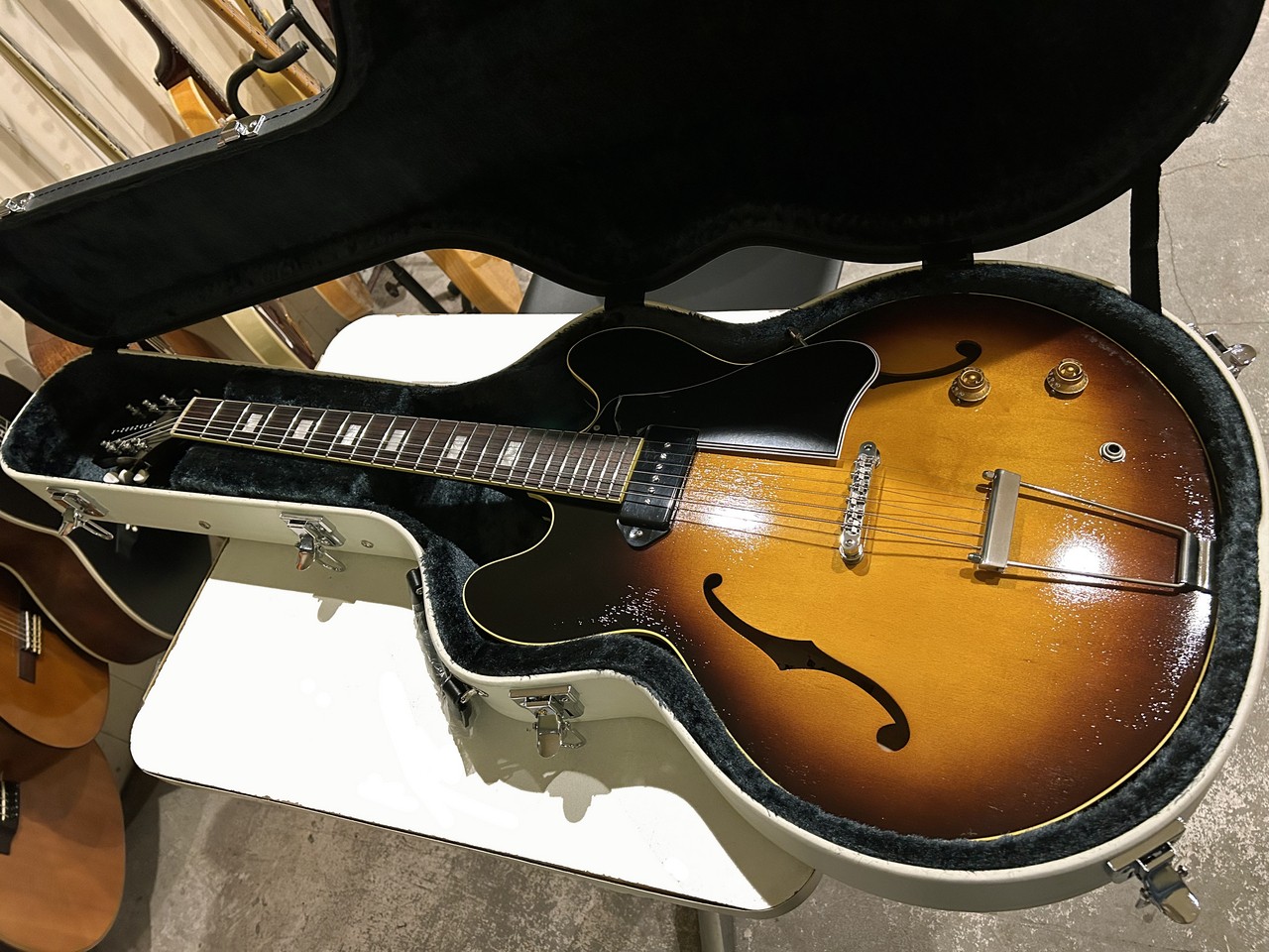 King Snake Smith Jazz Sunburst Electric Hollowbody Used