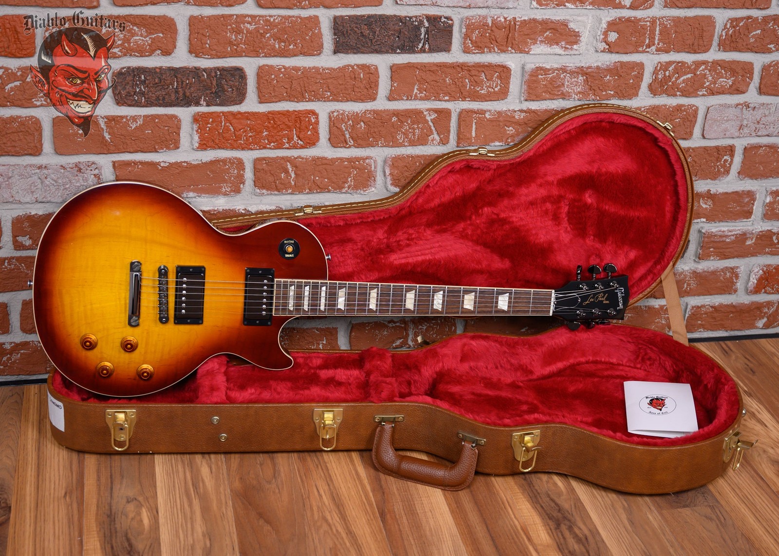 Gibson Les Paul Standard Mod Shop Flame Maple Top Iced Tea Burst 2020 w/OHSC