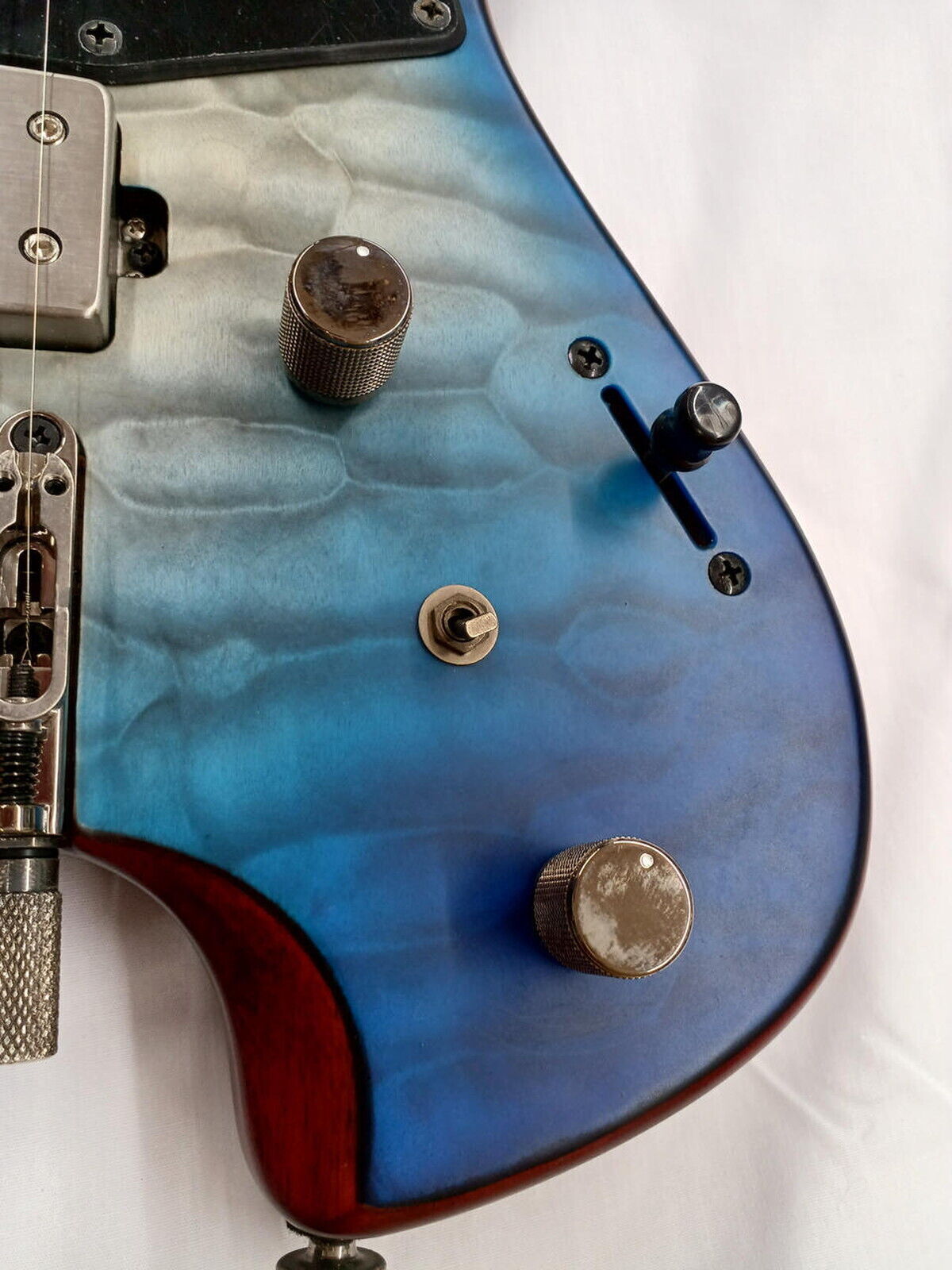IBANEZ QX54QM Used Nato body Bubinga neck Maple fingerboard Blue w/Gig case