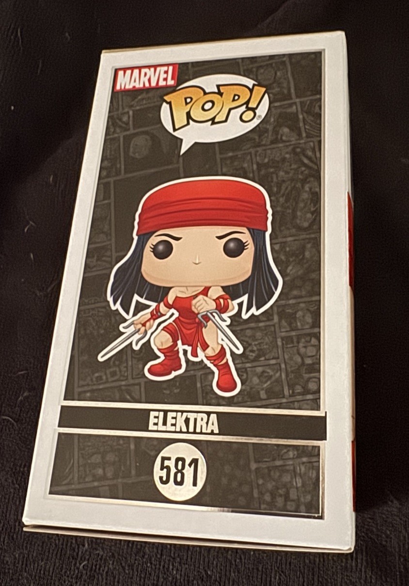 Elodie Yung signed Elektra funko pop Daredevil poster photo Born Again Marvel