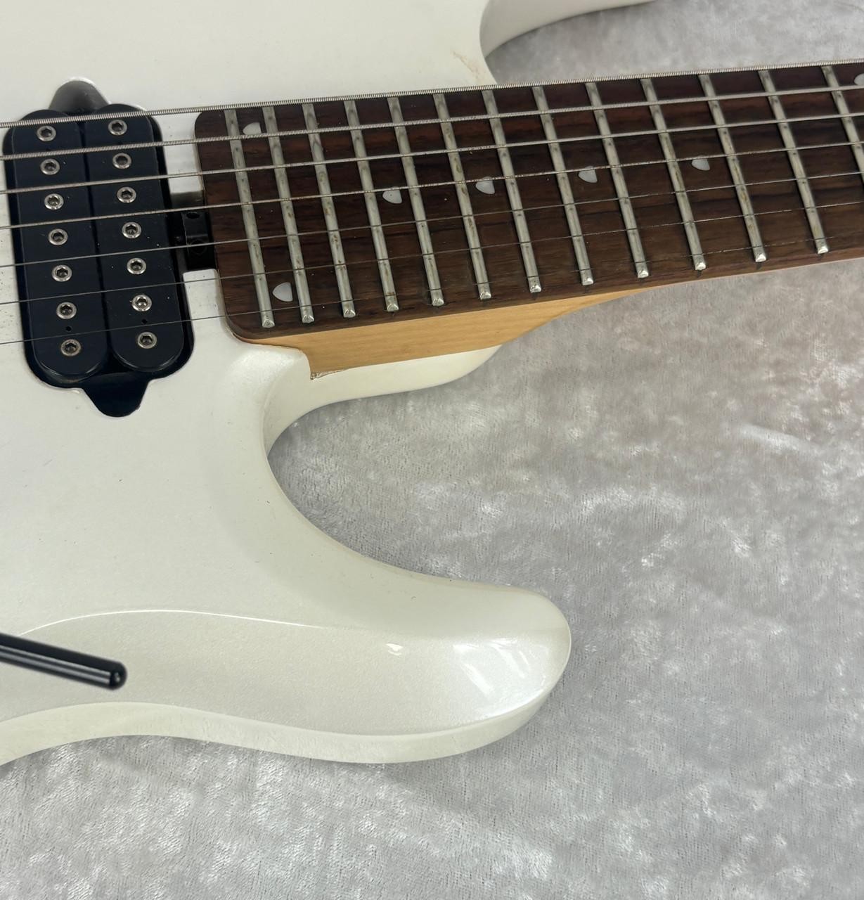 Sterling by Music Man JP70 John Petrucci guitar in pearl finish w/ bag