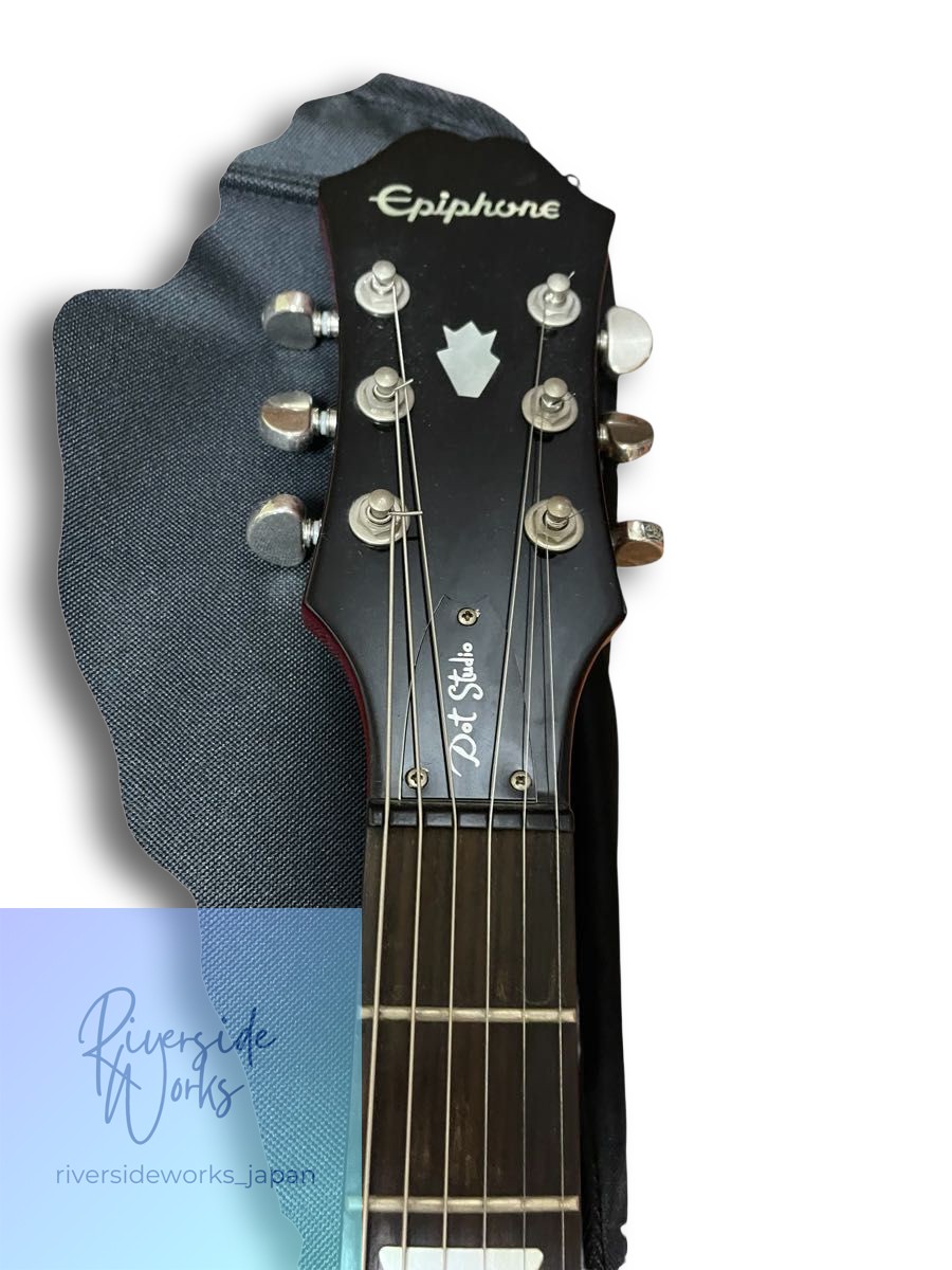 Discontinued Epiphone Semi-Acoustic Guitar Cherry DOT Studio CH ES-330 Type