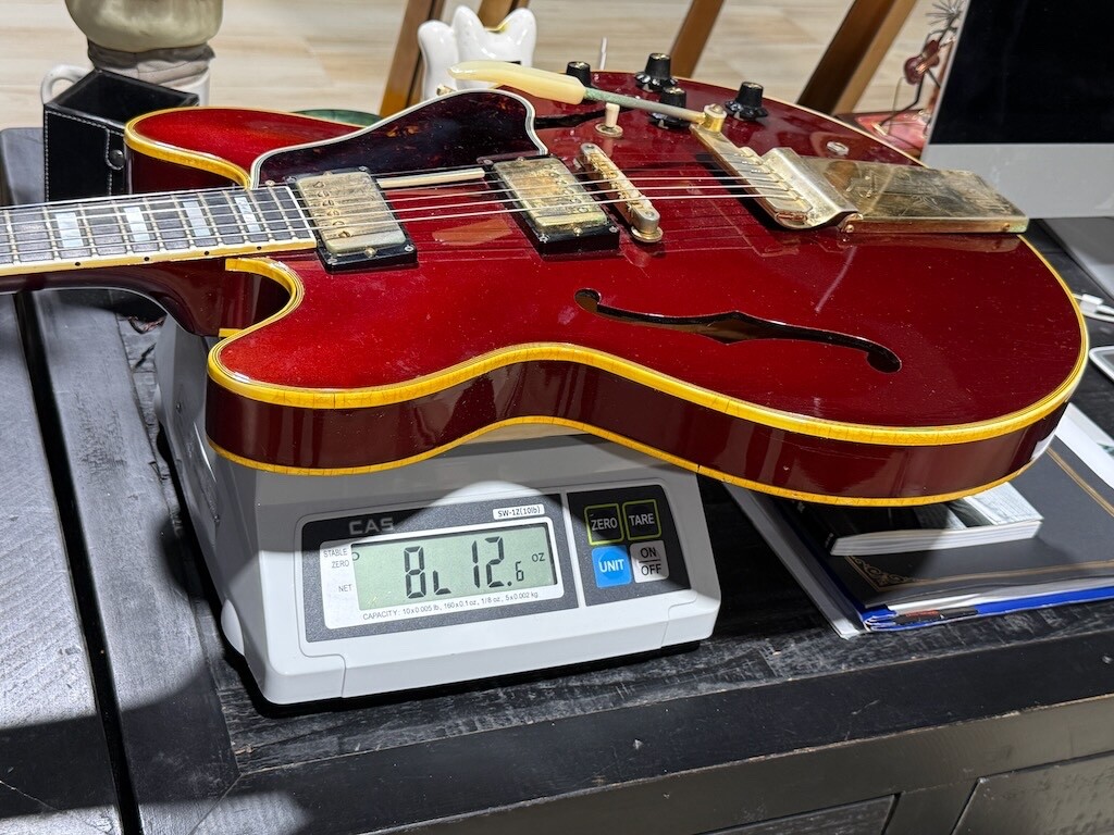 1967 Gibson ES-355TDC “Sparkling Burgundy” & “Mono” a rare 1 of a kind & Minty !