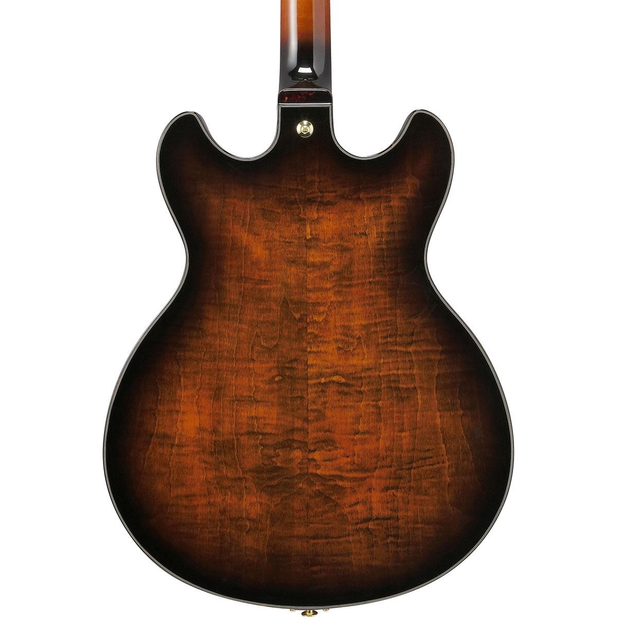 Ibanez Artstar Series ASH300 Hollow Electric Guitar, Tobacco Brown