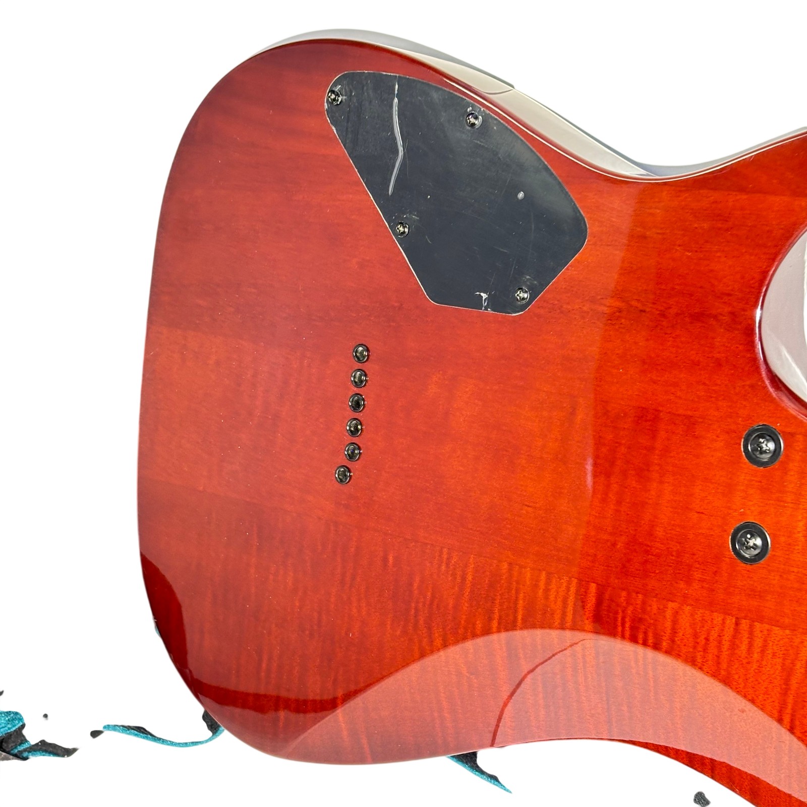 Ibanez GIO GRGR221PA 6-String Right-Handed Electric Guitar – Aqua Burst