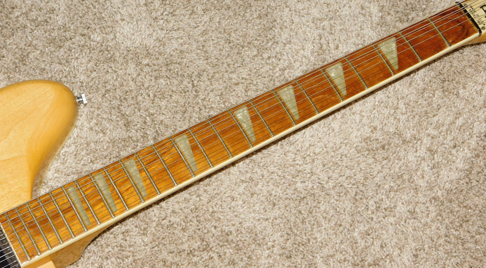 Rickenbacker 360/12 Semi-Hollow 12 String Electric Guitar Mapleglo Vintage 1980