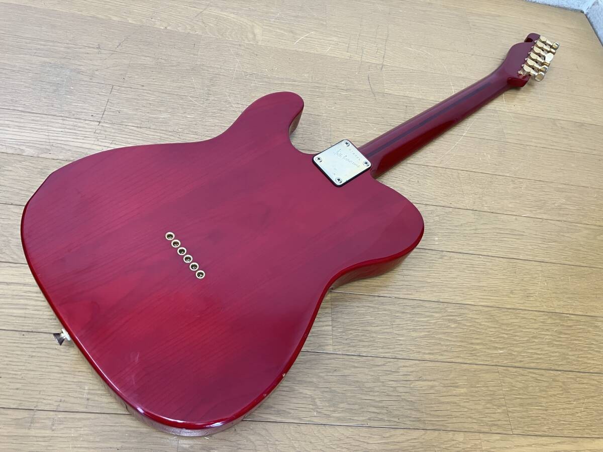 Electric Guitar Bill Lawrence BKIM-60G 1990 Red Made in Japan S/N B28905