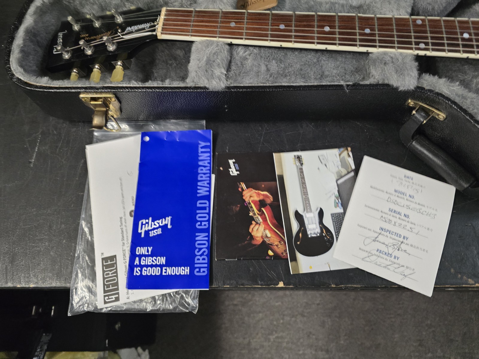 2015 Gibson USA Midtown Standard w/OHSC & Candy 8 Lb