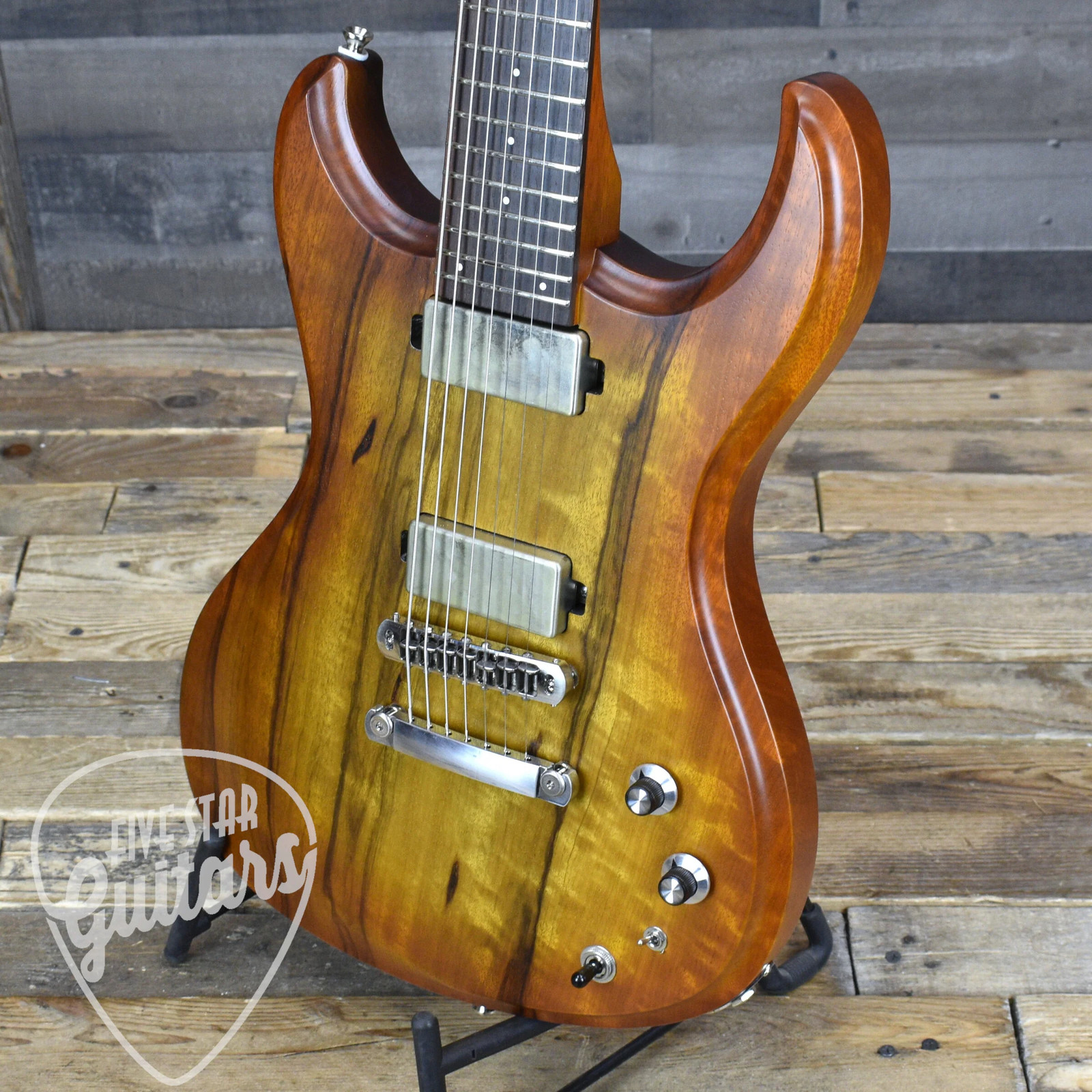 Dunable Gnarwhal 7 – Amber to Brown Burst with Hardshell Case