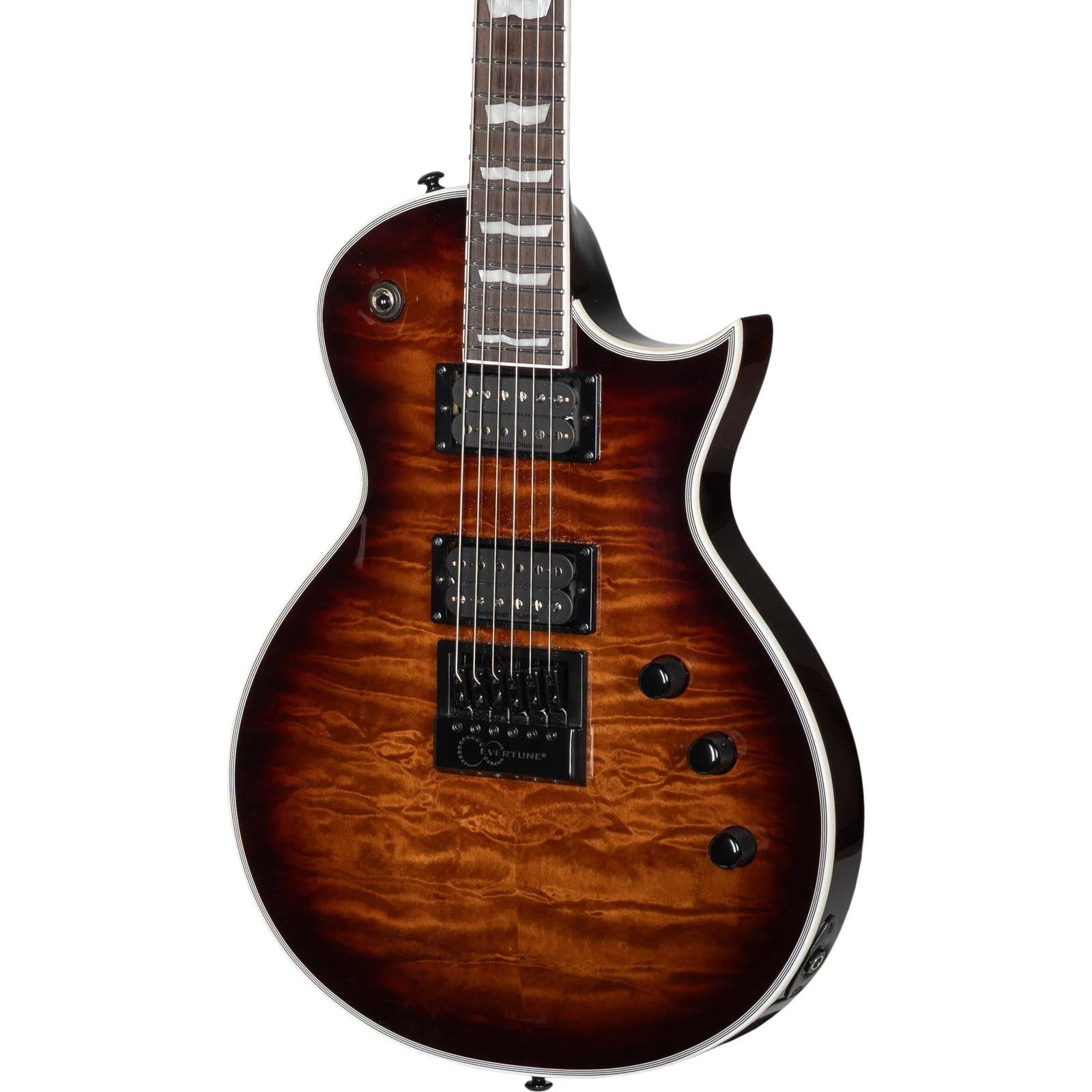 ESP EC-1000 Evertune Electric Guitar – Dark Brown Sunburst