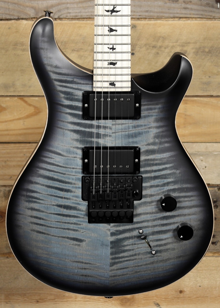 PRS Dustie Waring CE 24 “Floyd” Electric Guitar Faded Blue Smokeburst w/ Case
