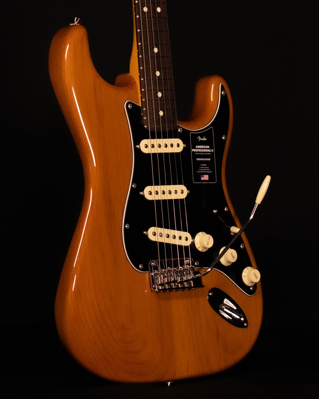 Fender American Professional II Stratocaster, Rosewood FB, Roasted Pine