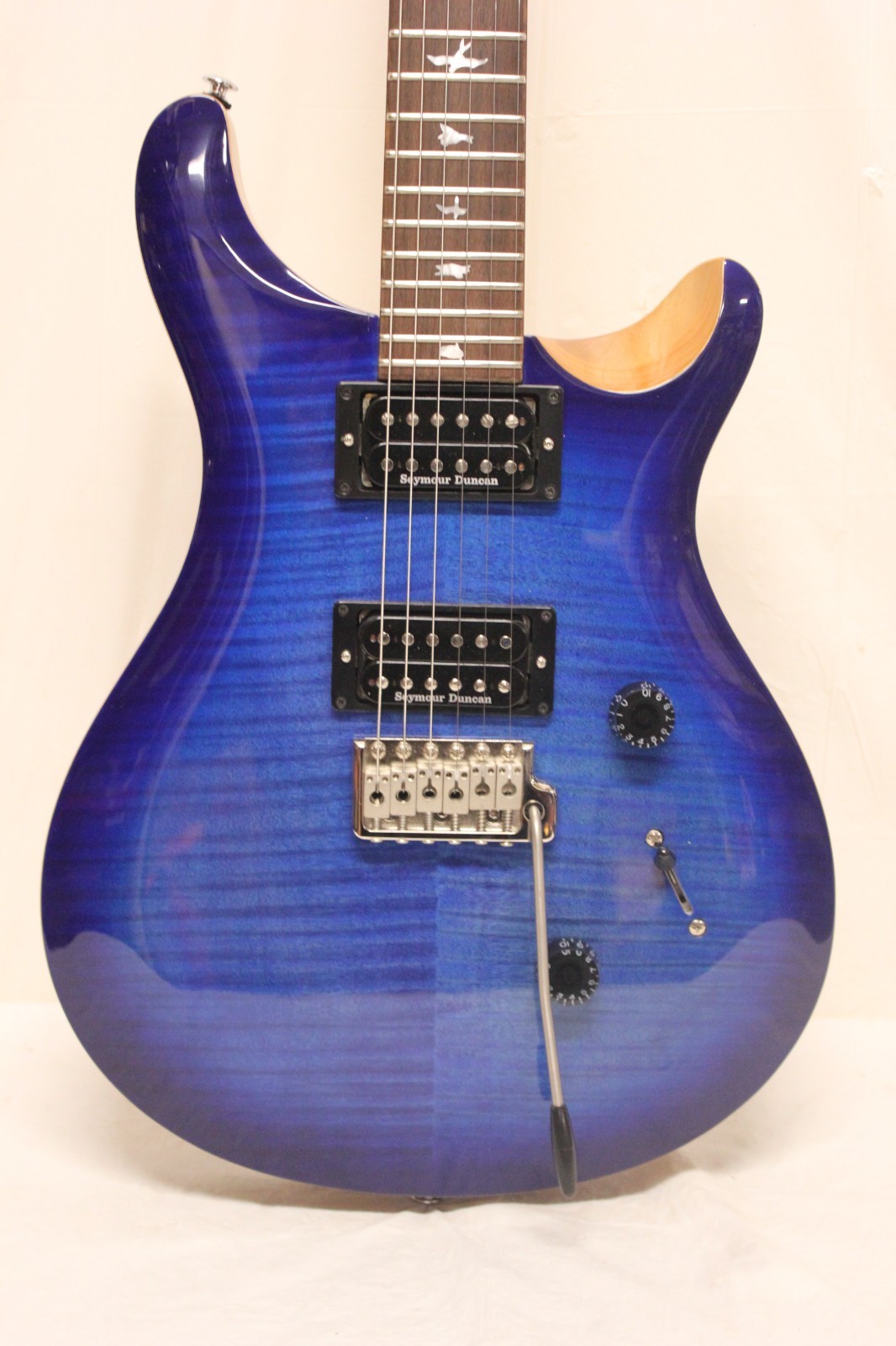 PRS S2 Custom 24 Lake Blue Electric Guitar 6-String Upgraded Pickups/Tuners