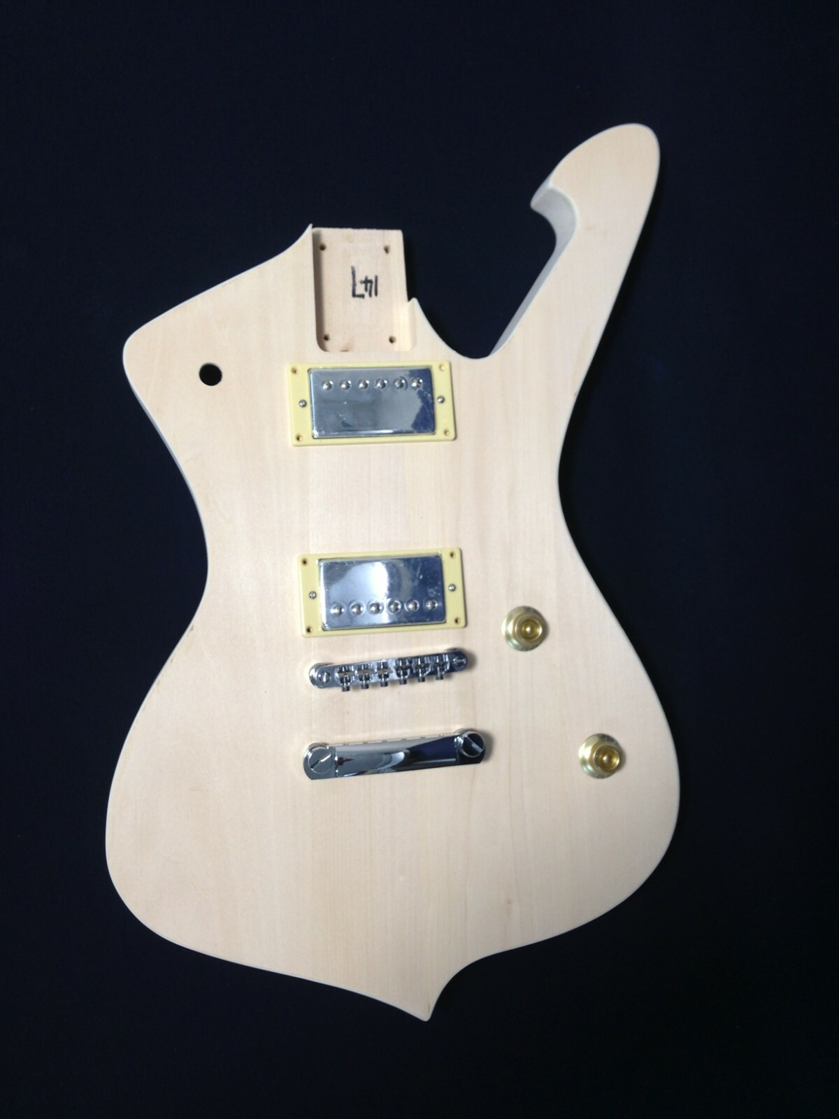 Haze Complete NO-SOLDERING,Solid Basswood Body Electric Guitar DIY. HSIM 1910