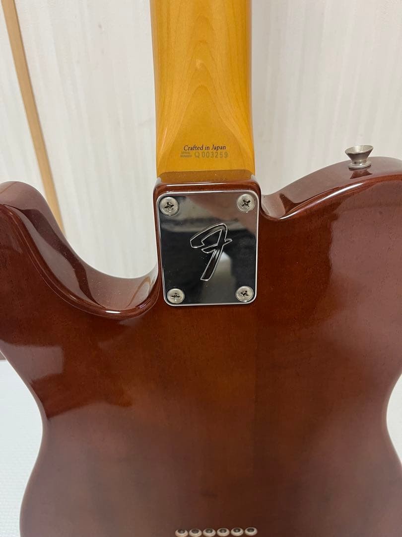 Fender Japan Telecaster Mahogany Body Pearl Pickguard Hollow Semi-Body Guitar