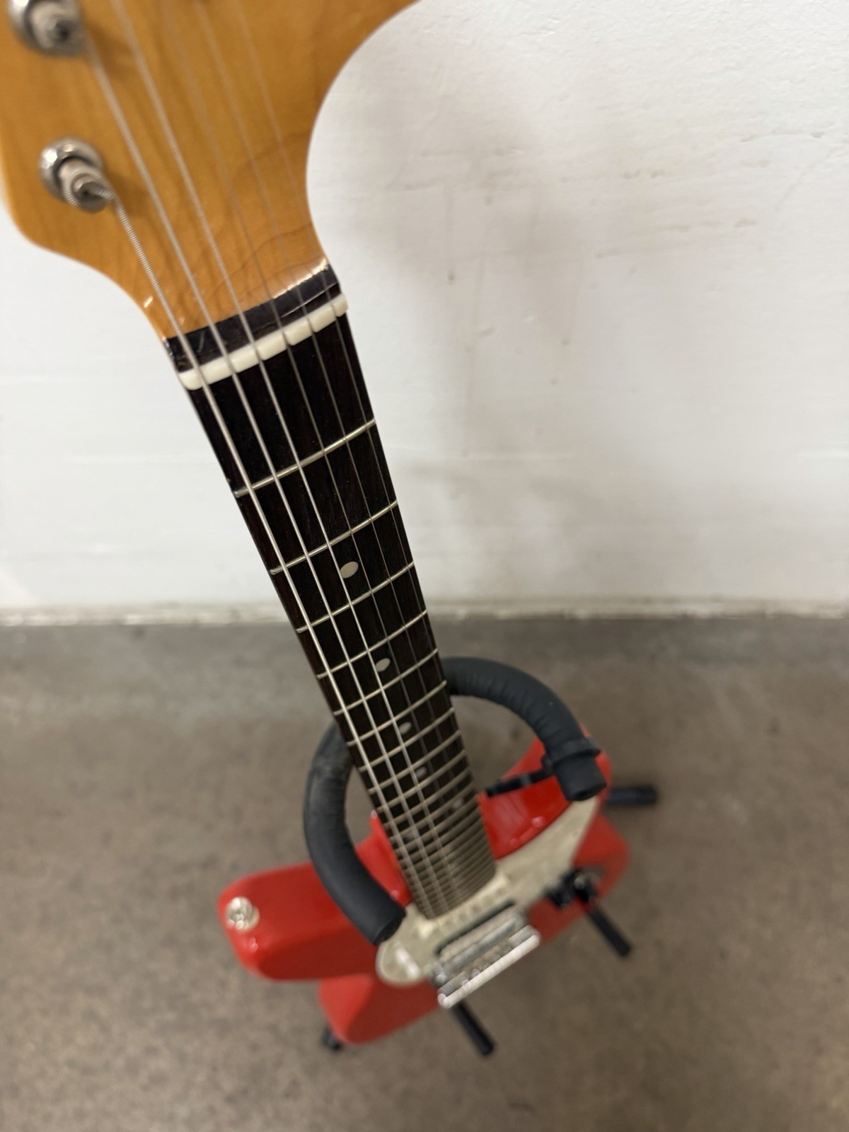 ORIGINAL Japan Fender Jag-Stang Fiesta Red MIJ 1996 Kurt Cobain