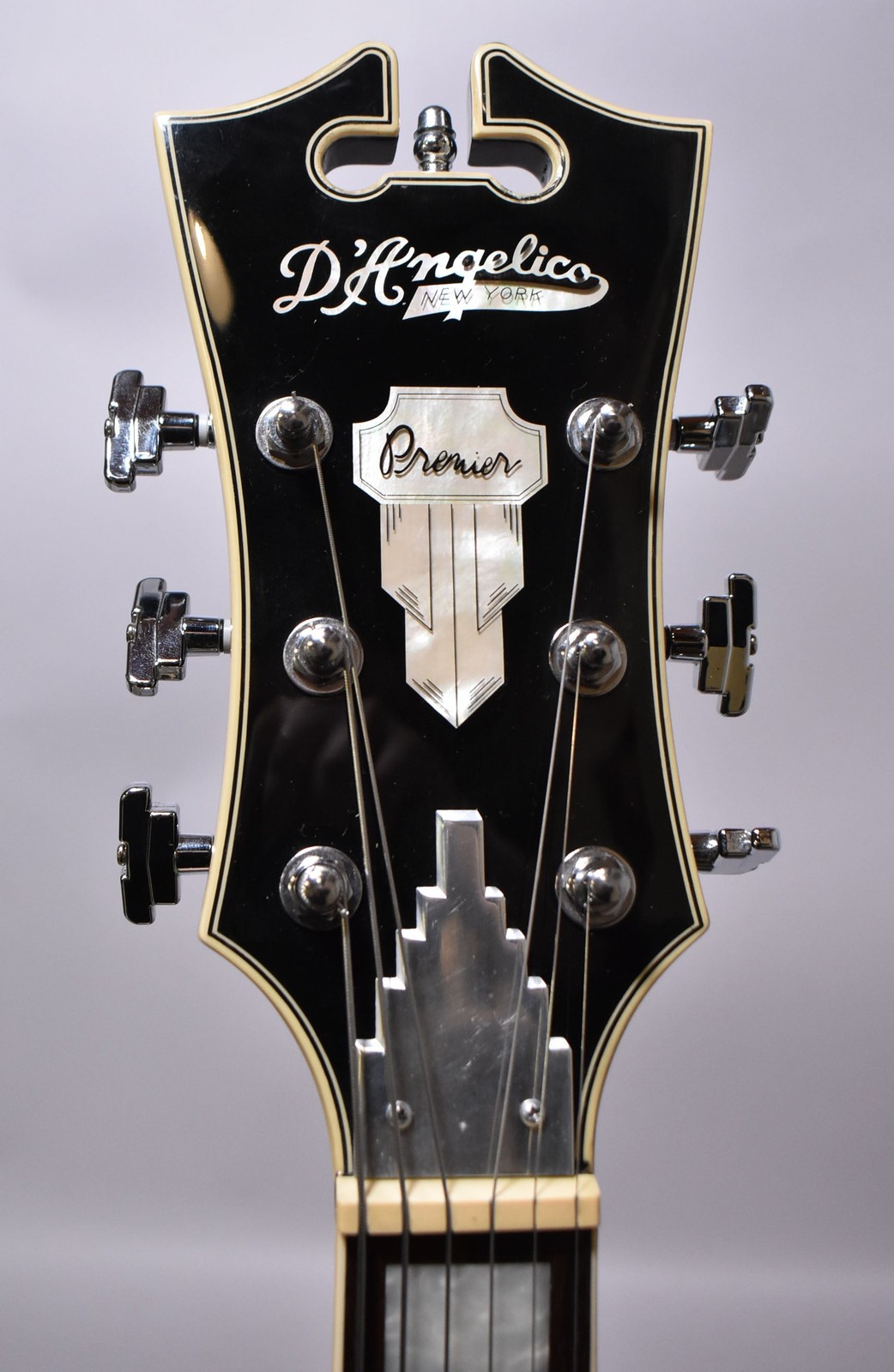 D’Angelico Premier EXL-1 Hollowbody Archtop Electric Guitar Black Finish
