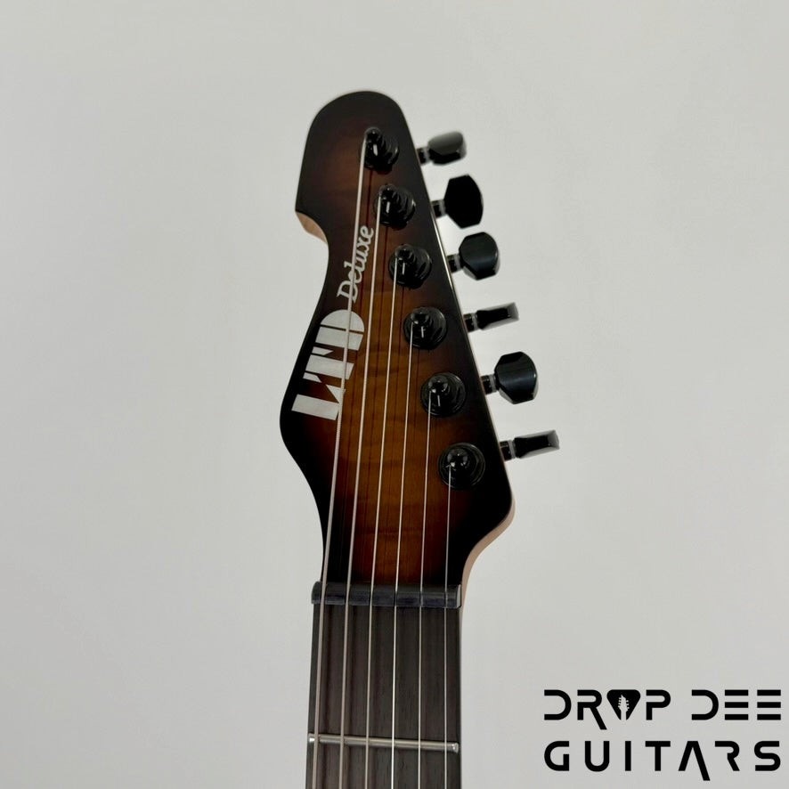 ESP LTD SN-1000HT QM Electric Guitar – Dark Brown Sunburst