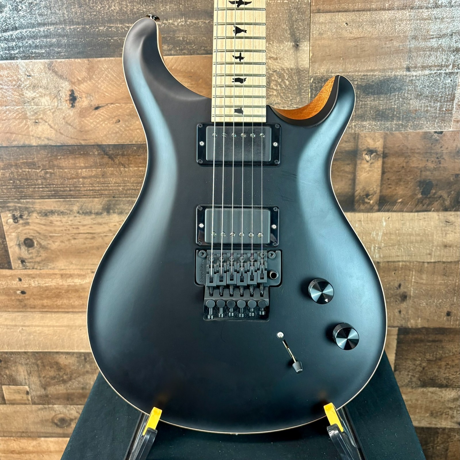 PRS Dustie Waring CE24 “Floyd”, Satin Black Top, Free Ship, Gig Bag, 120