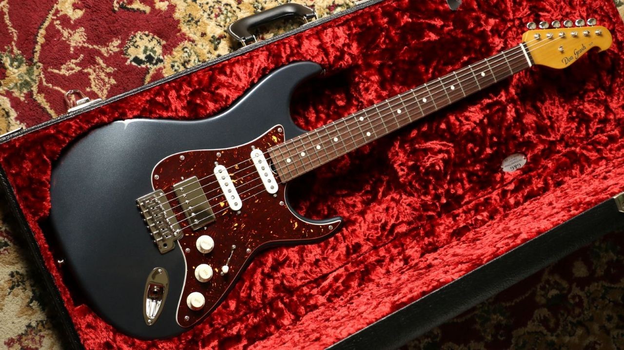Don Grosh Retro Classic SSH ALD Charcoal Frost Guitar Used