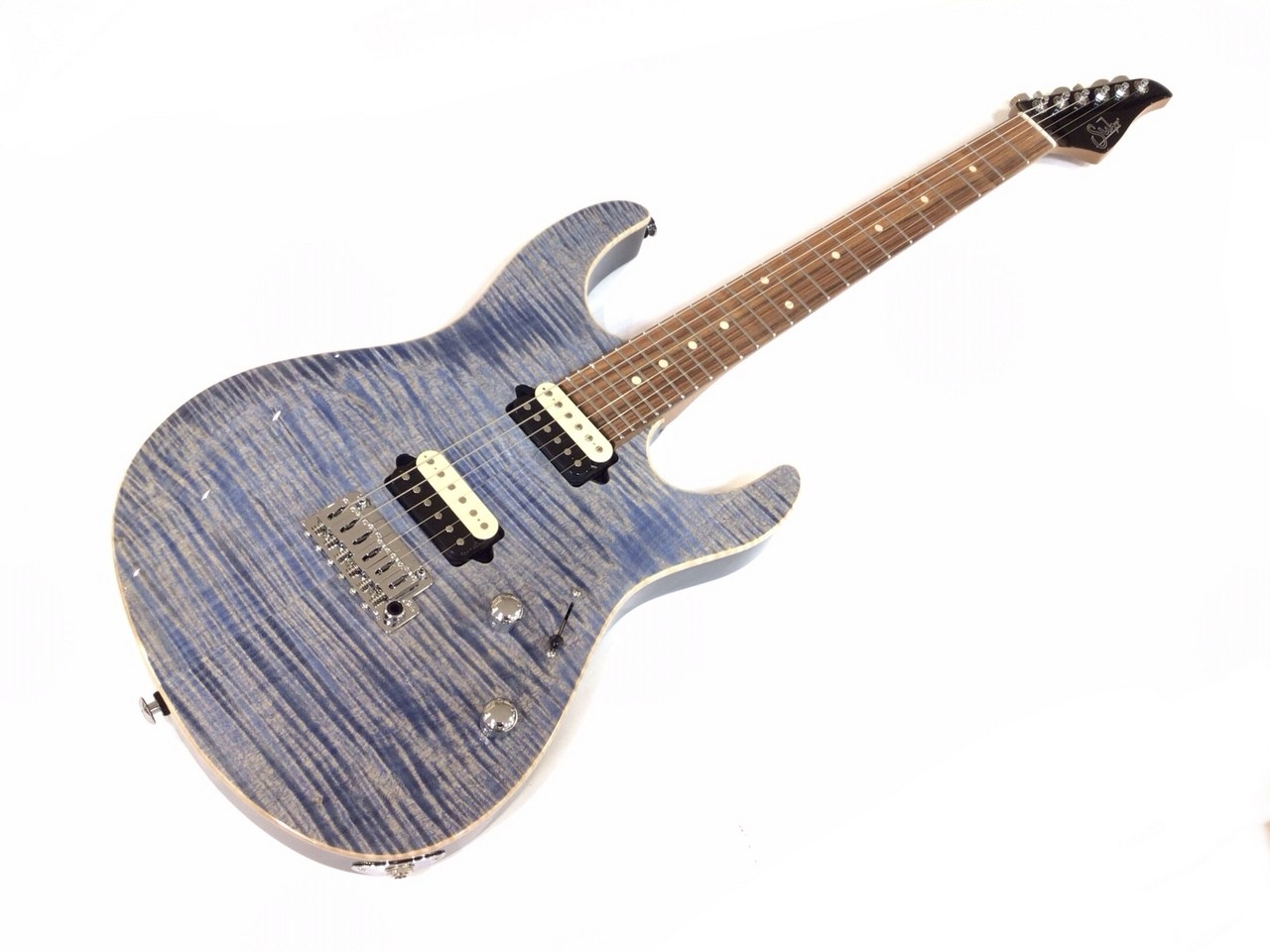 Suhr JE-Line Modern Plus Ash TBD Trans Blue Denim Slate – First time in Japan! A