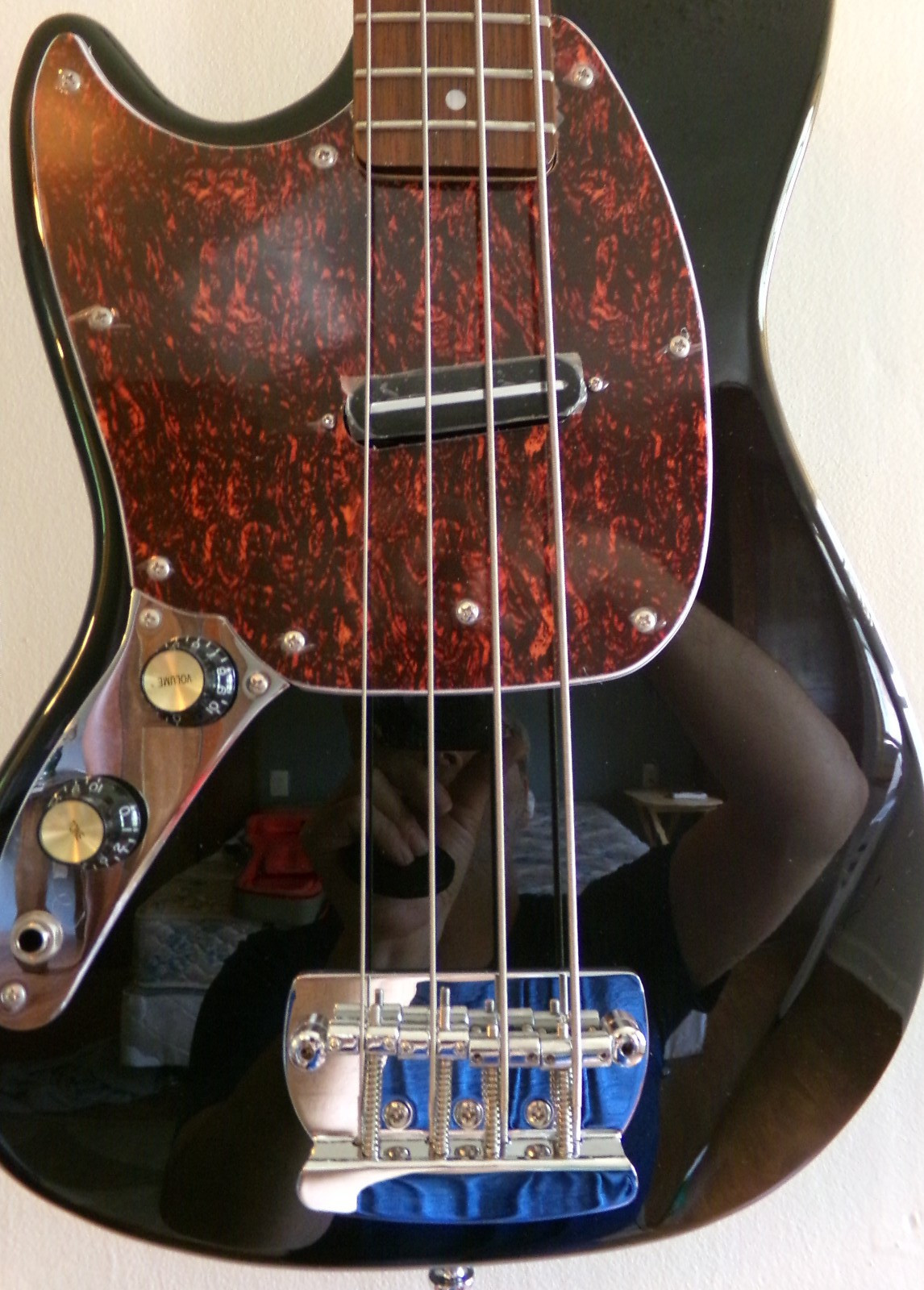 Eastwood Warren Ellis Bass-2024-Left Handed- Black