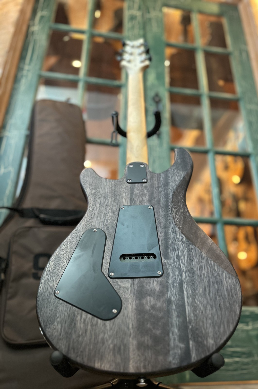 PRS SE CE 24 Standard Satin Charcoal Electric Guitar With Soft Deluxe Case