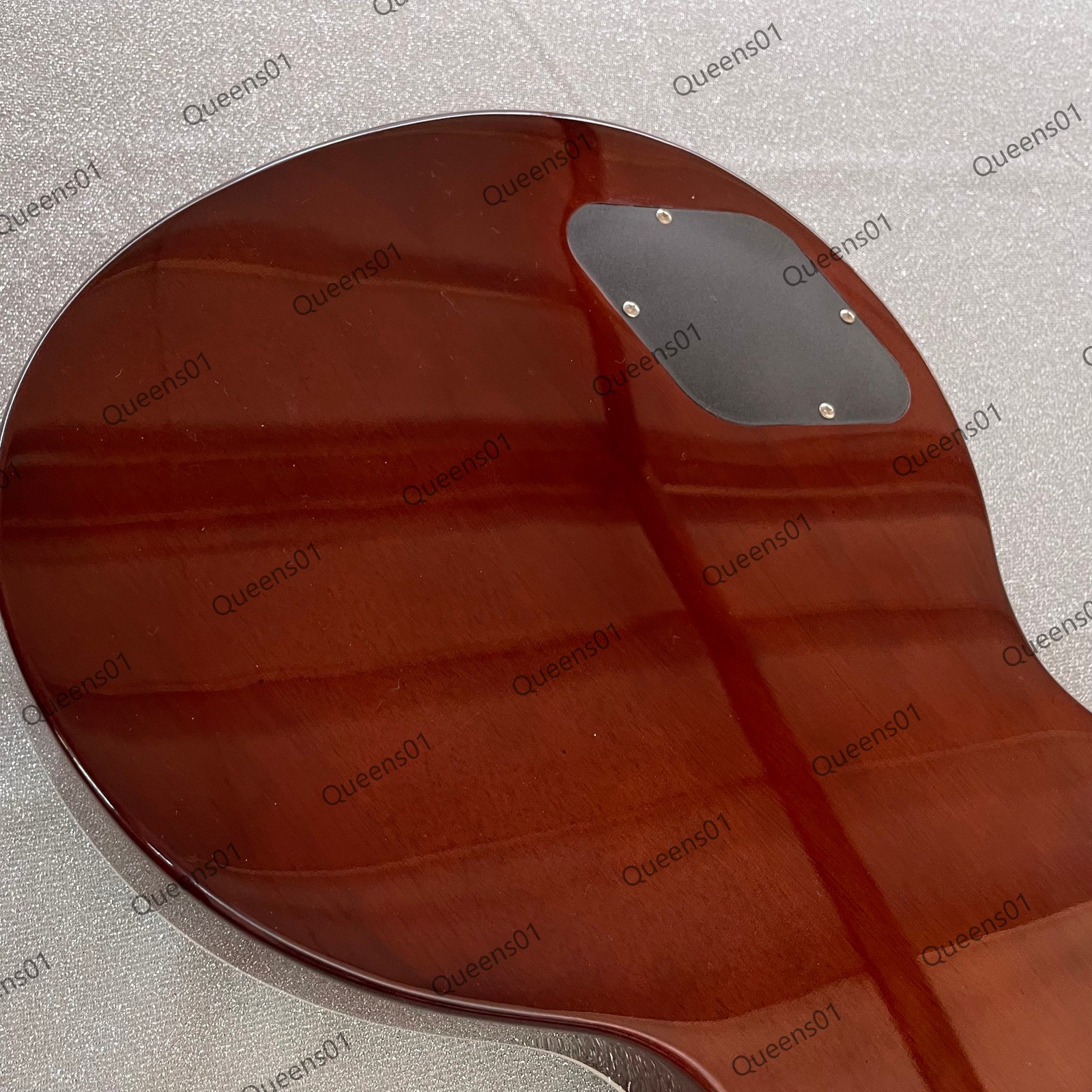 Electric Guitar Stainless Steel Rounded Fret Edge Bone NutSparkle Glod US Stock