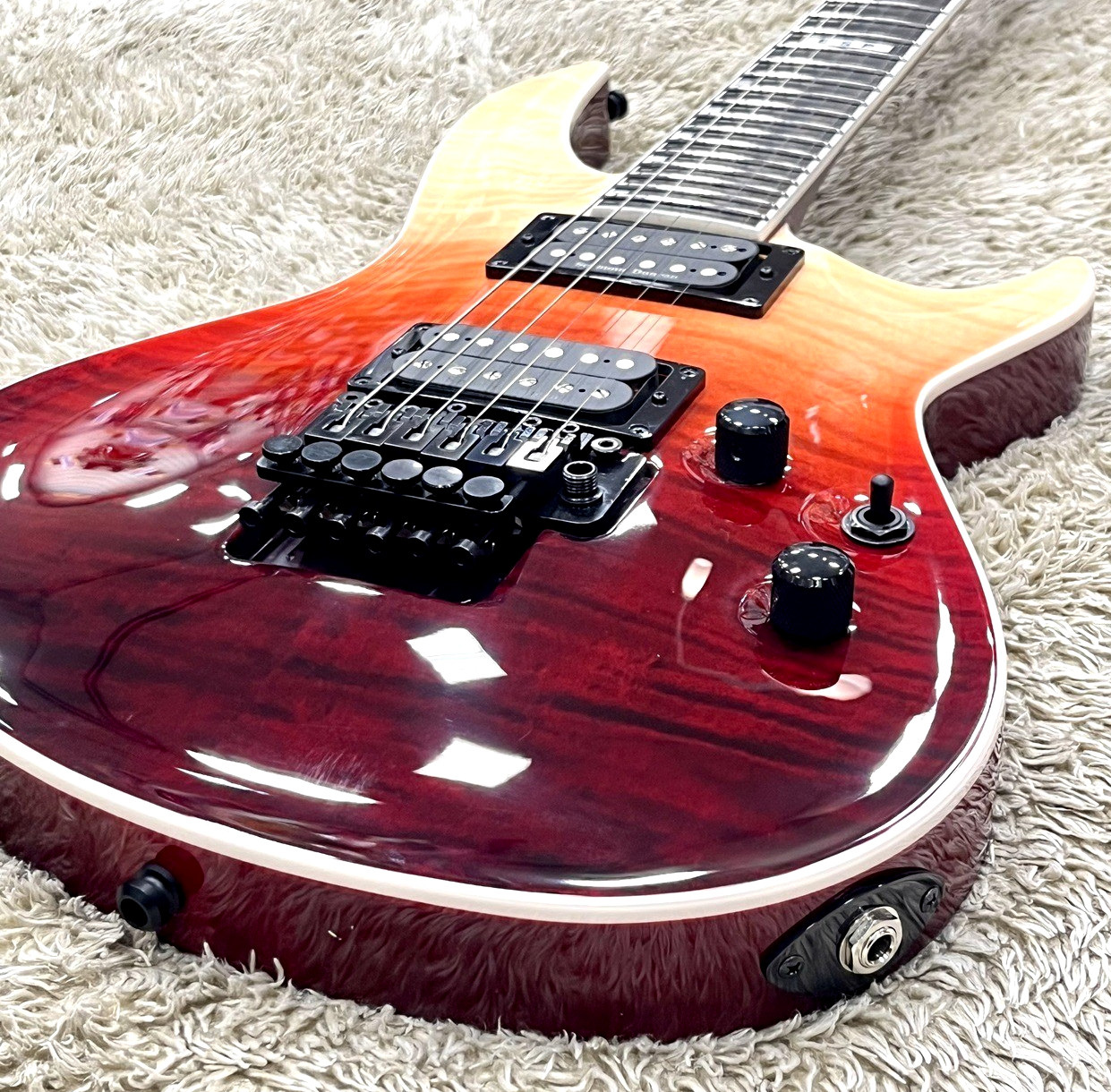 E-II HORIZON-III FR Black Cherry Fade Electric Guitar From Japan