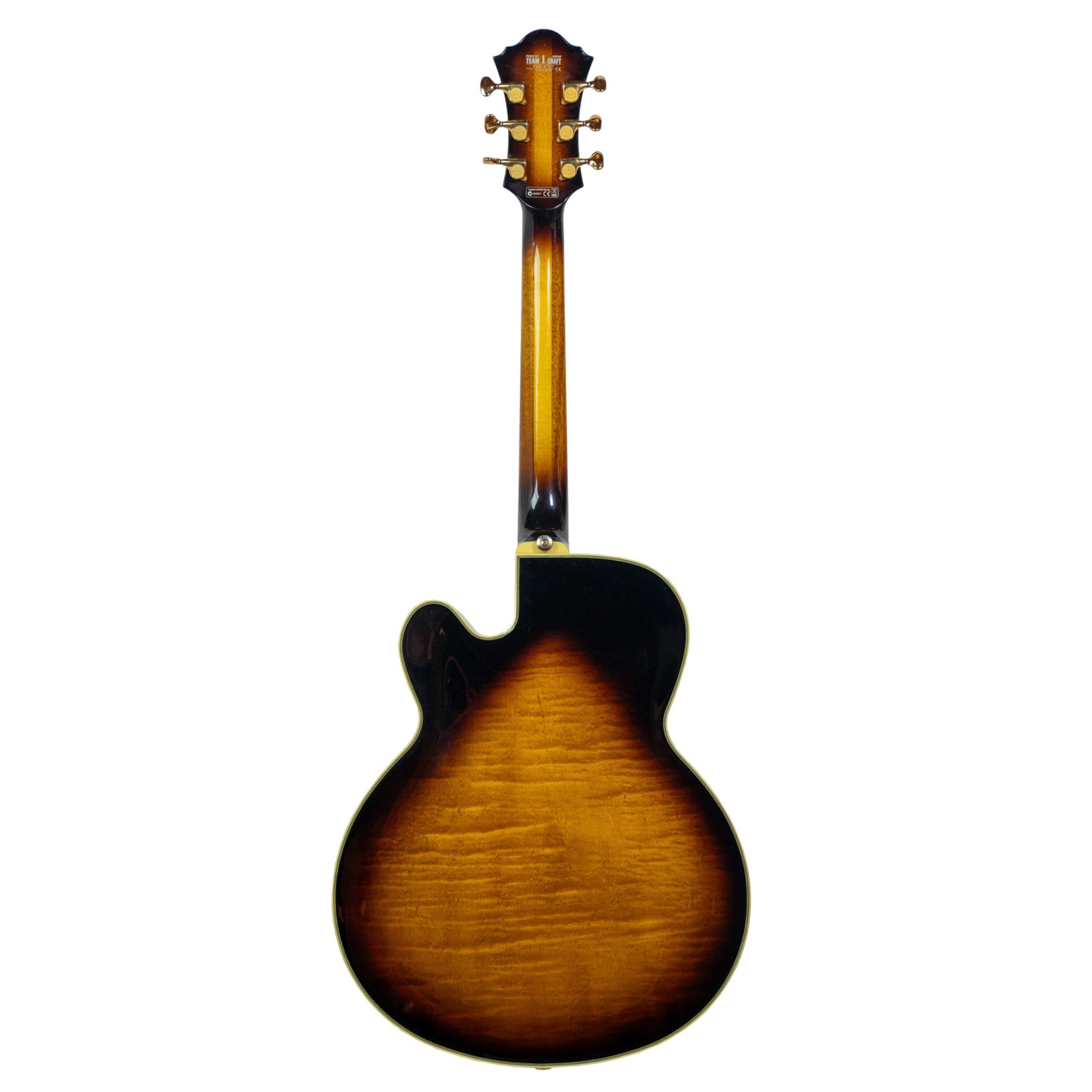 Ibanez GB10 George Benson Signature Hollowbody E/G, Ebony FB, Brown Sunburst