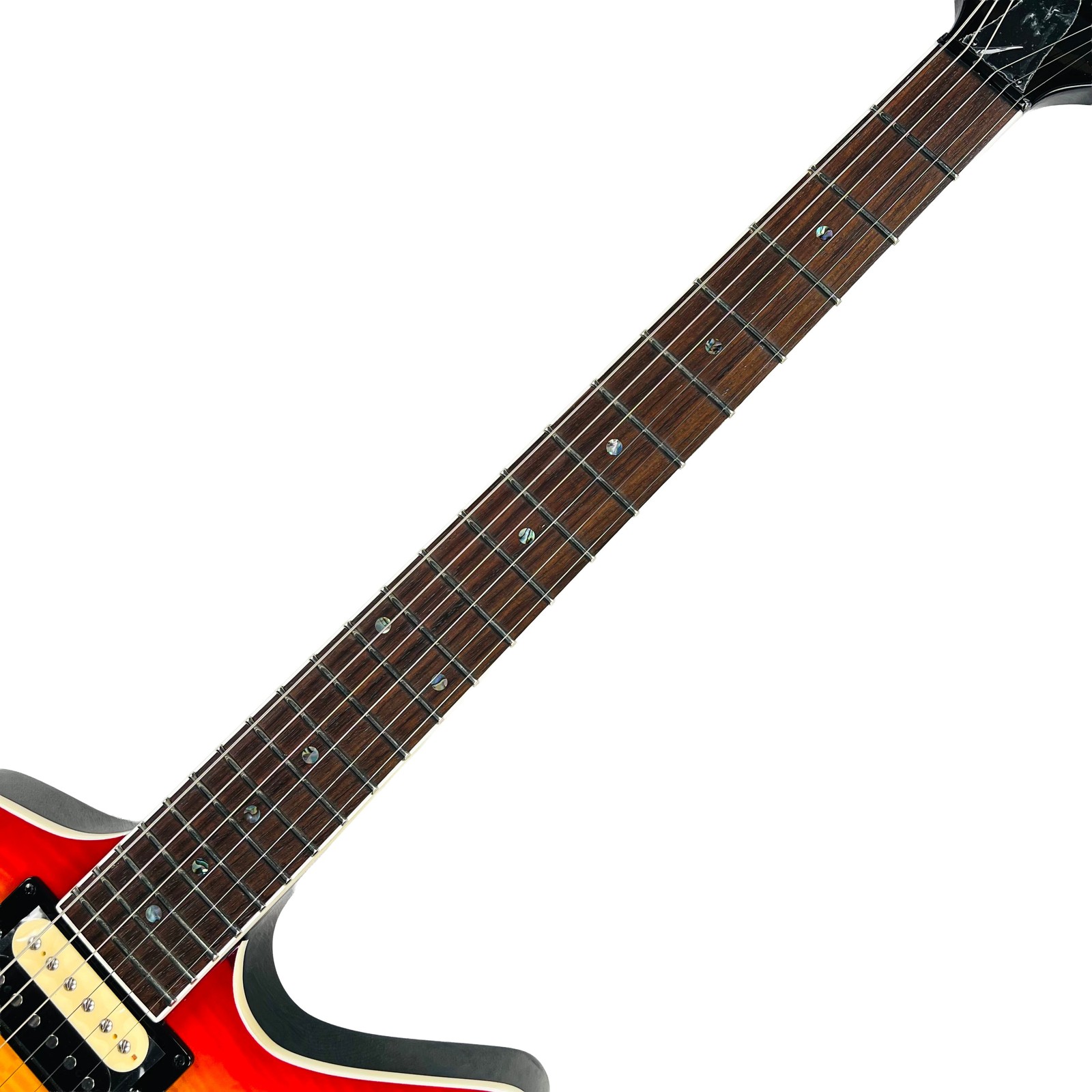 Dean Cadillac 1980 Flame Maple – Trans Cherry Sunburst