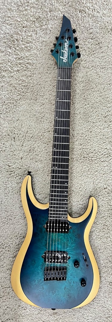 Pro Plus Series DK Modern MDK7P HT, Ebony Fingerboard, Chlorine Burst