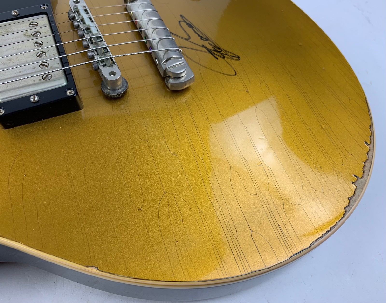 2008 Gibson Custom Shop Joe Bonamassa Les Paul Goldtop AGED & SIGNED Inspired By