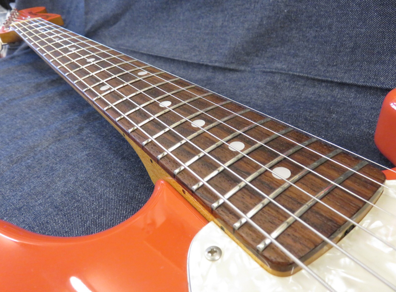 Fender Japan MG73-CO FRD Used 2012 Basswood Body Maple Neck w/Soft Case