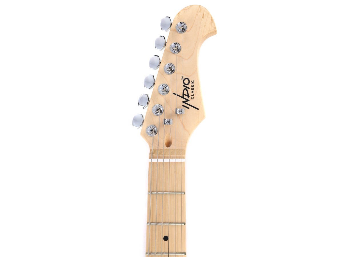 Monoprice Solid Ash Electric Guitar w/ Gig Bag Right Wilkinson Bridge SSS Pickup
