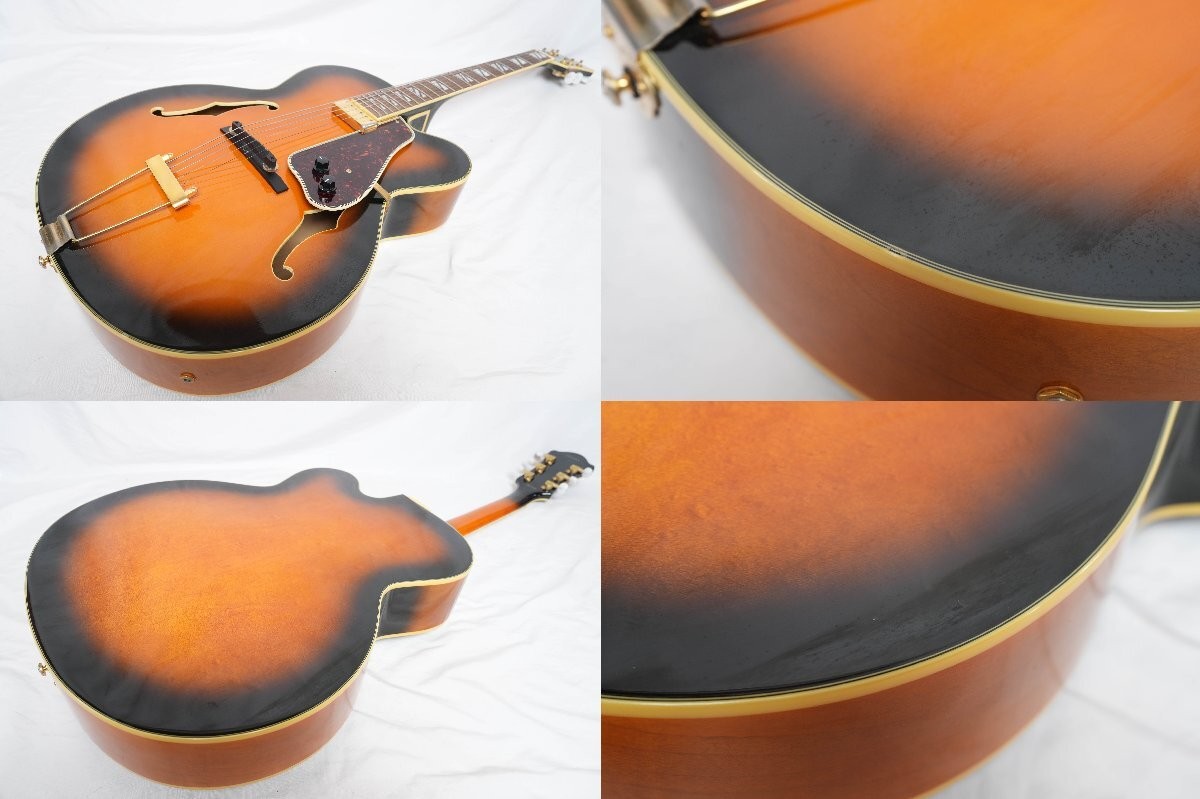 Electric Guitar Aria Pro II FA-71 BS Jazz Sunburst Made in Korea S/N S01114910