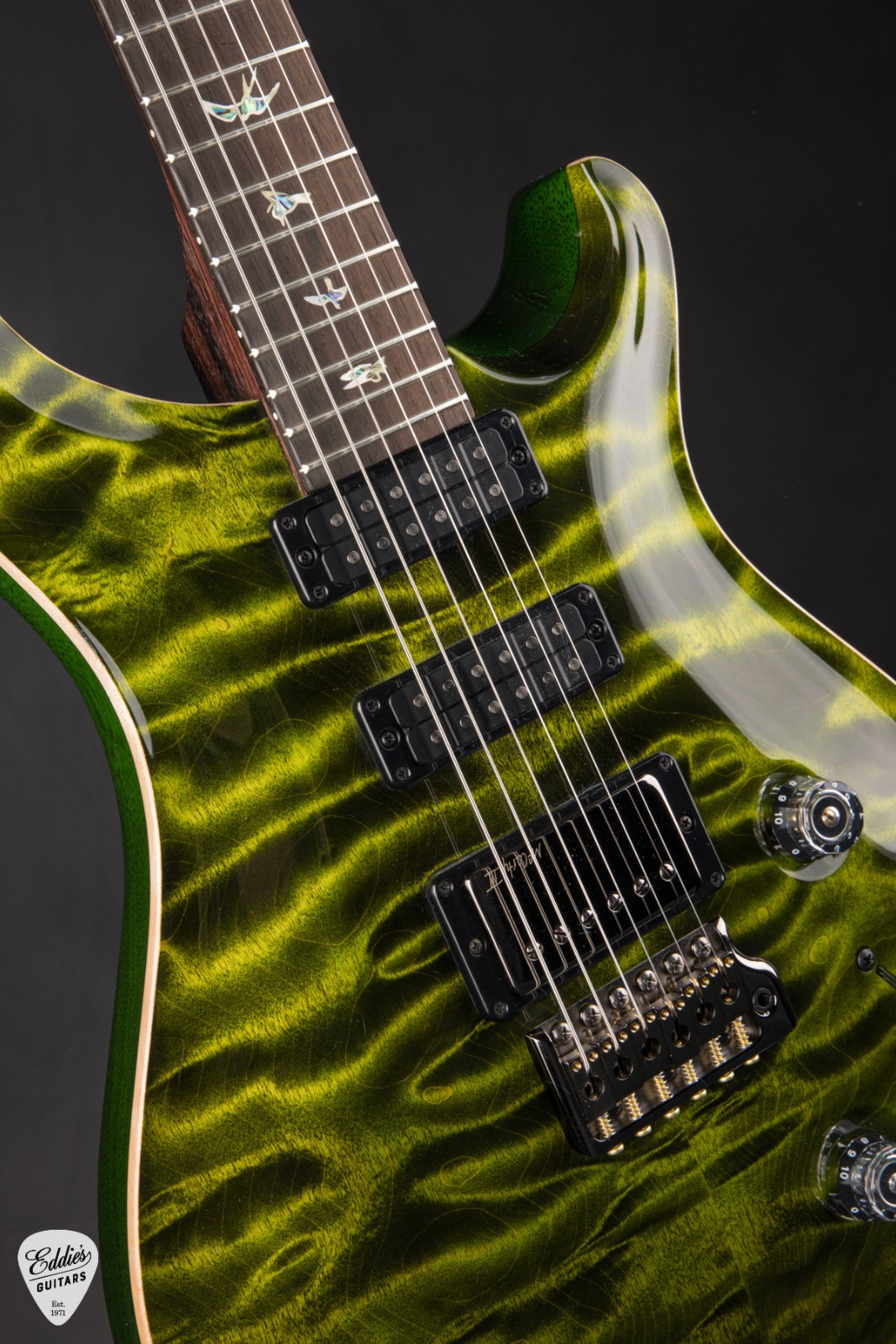 PRS Eddie’s Guitars Wood Library Studio Braaz / Rosewood Neck – Jade