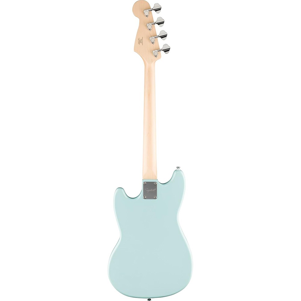 Fender Squier Sonic Bronco Bass Guitar, Daphne Blue, Laurel Fingerboard