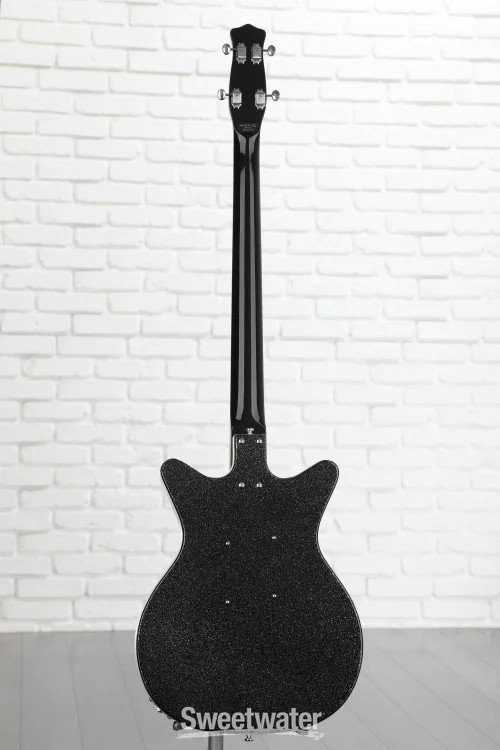 Danelectro ’59DC Short Scale Bass – Black Metalflake